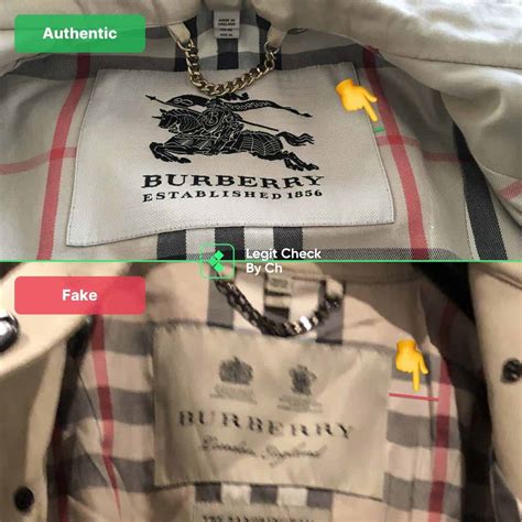 burberry baby fake vs real|do all burberry buttons say.